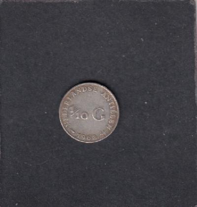 Beschrijving: 1/10 Gulden 